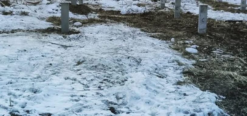 Фундамент на забивных ЖБ сваях
